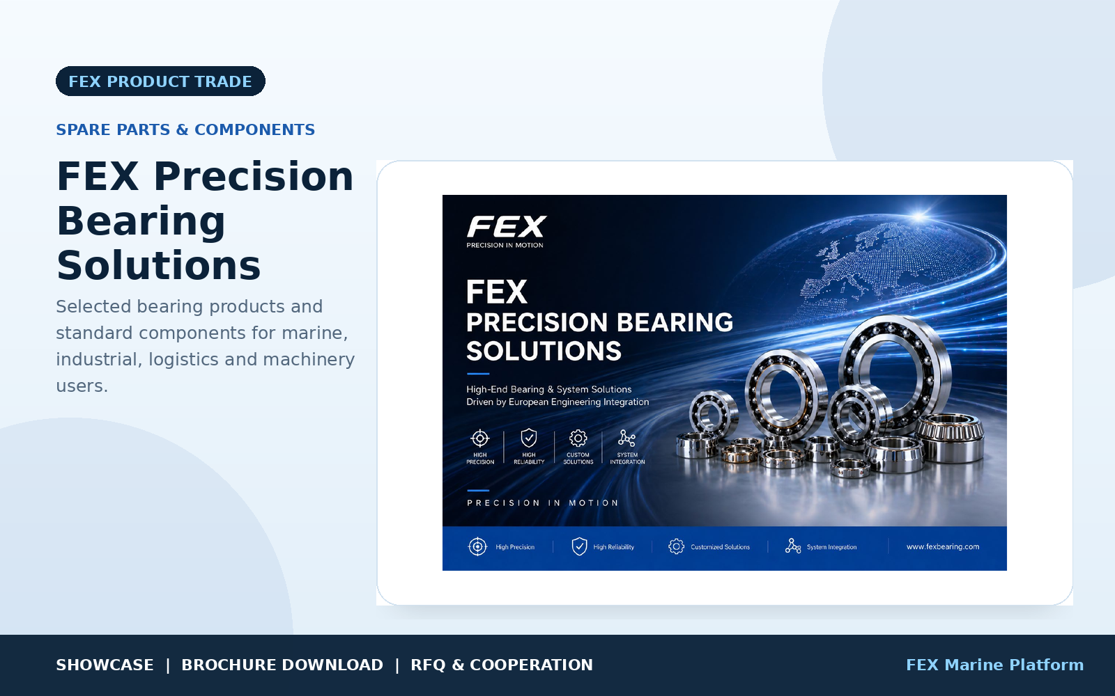 FEX Precision Bearing Solutions