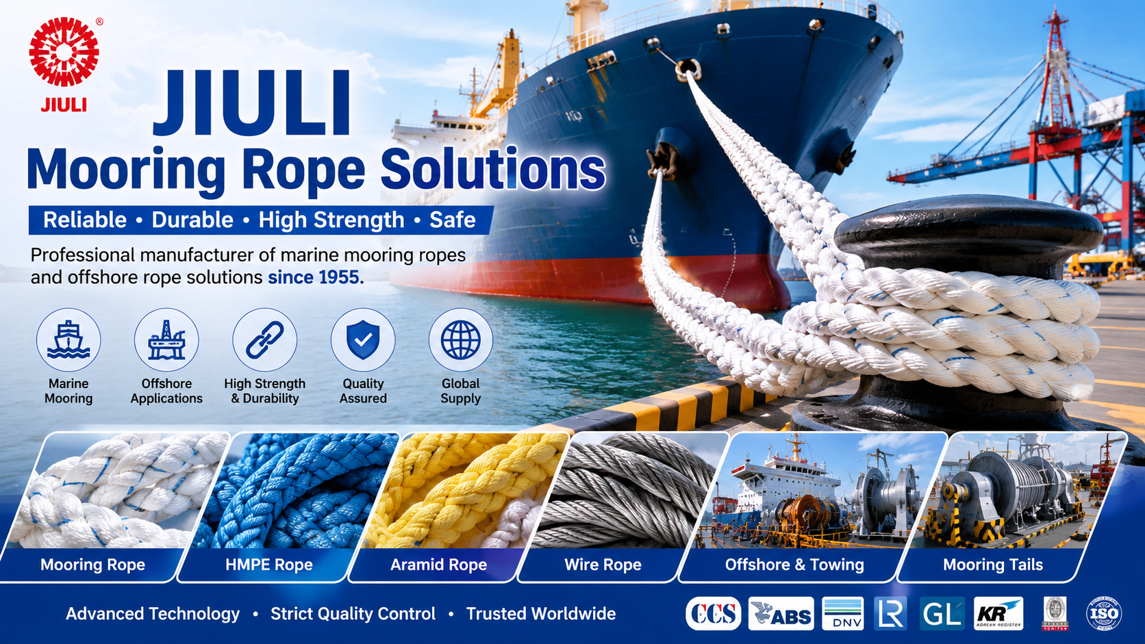 Jiuli Mooring Rope Solutions