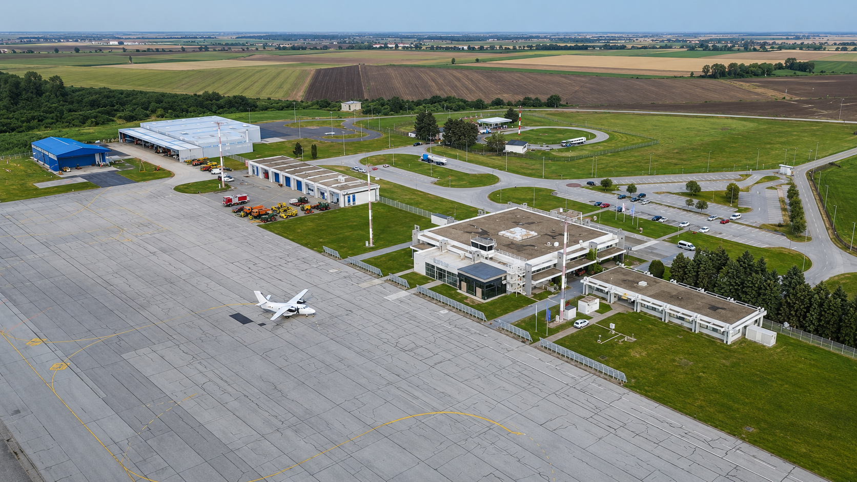 FEX Osijek International Cargo Airport with 60 year operational right