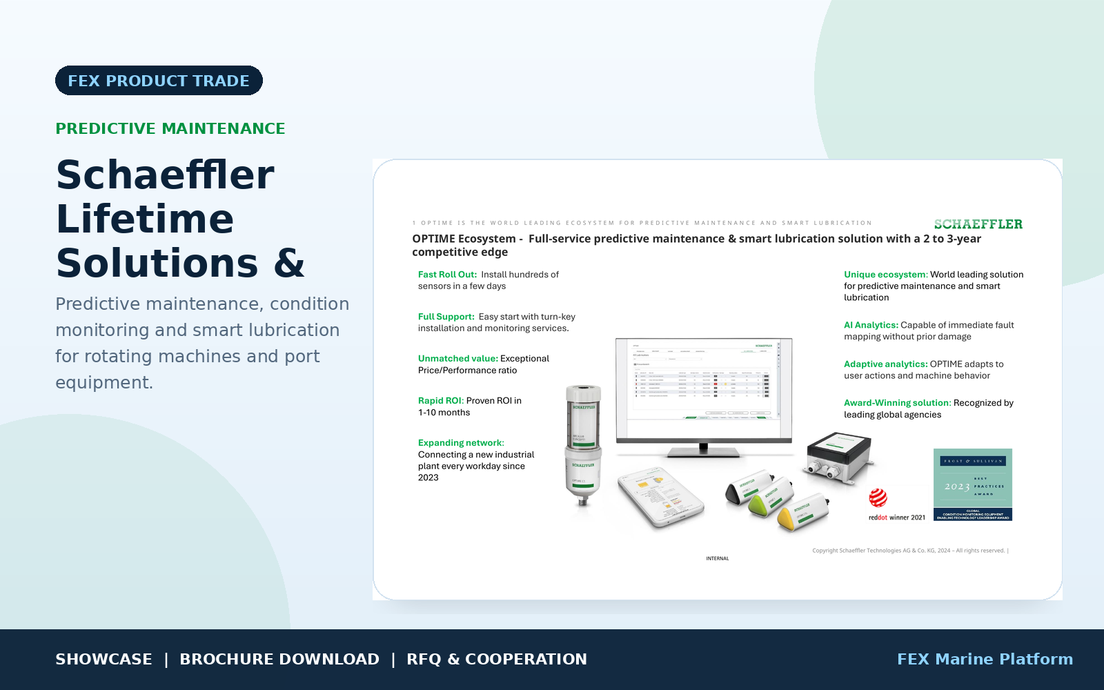 Schaeffler Lifetime Solutions and OPTIME